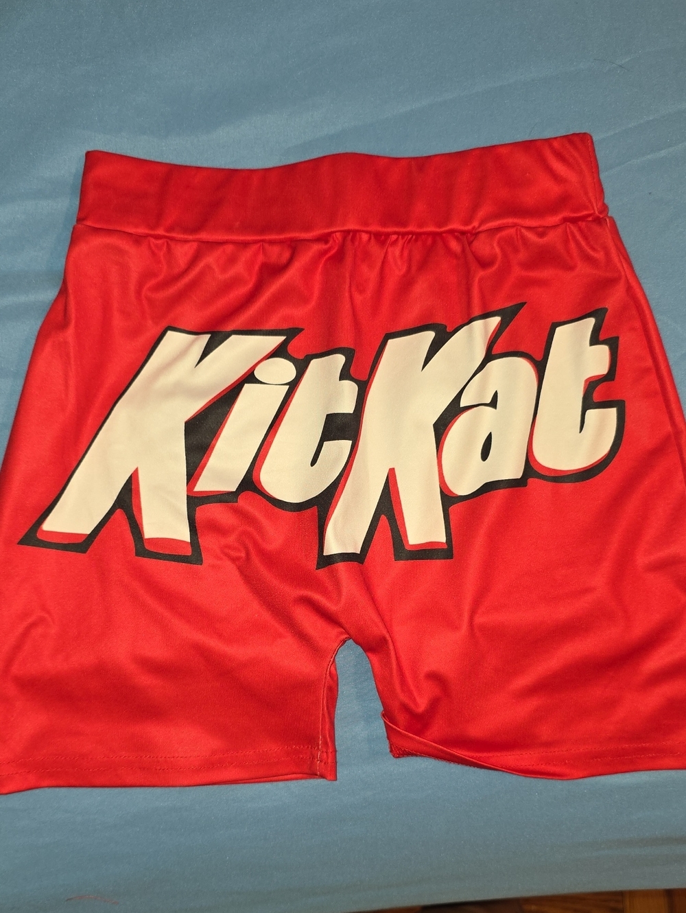 Red Women's Bike Shorts